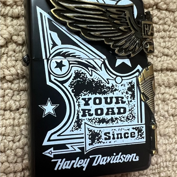 Harley Davidson Lighter Black new - Picture 1 of 5